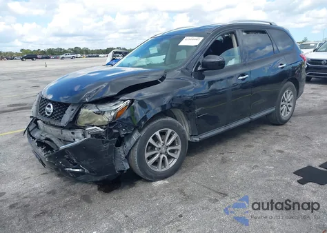 2015 Nissan Pathfinder Platinum/S/Sl/Sv из США, поврежденный, VIN 5N1AR2MM5FC661139